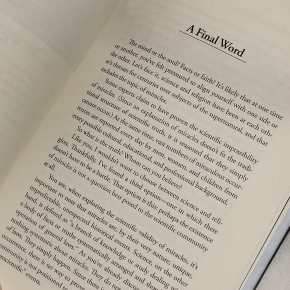 NEW "Do You Believe in Miracles - True Stories of God at Work" Hardcover Book - Picture 9 of 17